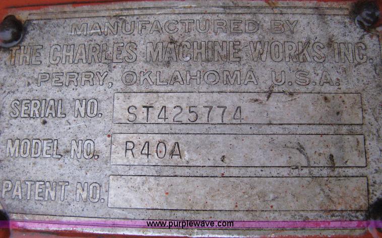 image for item A6017 Ditch Witch 6510 trencher