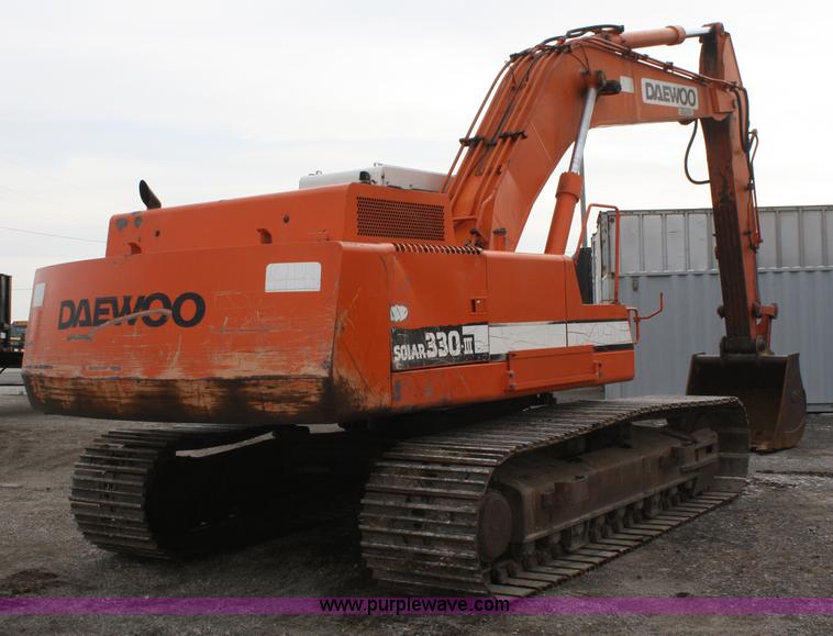 image for item A6577 1998 Daewoo Solar SL330-III excavator