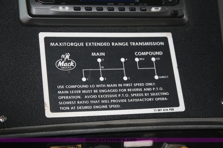 image for item A6591 1978 Mack dump truck