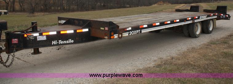 image for item A6600 2003 Eager Beaver 20XPT tandem axle trailer