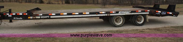 image for item A6600 2003 Eager Beaver 20XPT tandem axle trailer