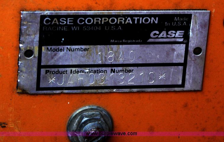 image for item A6601 2000 Case 1840 skid steer