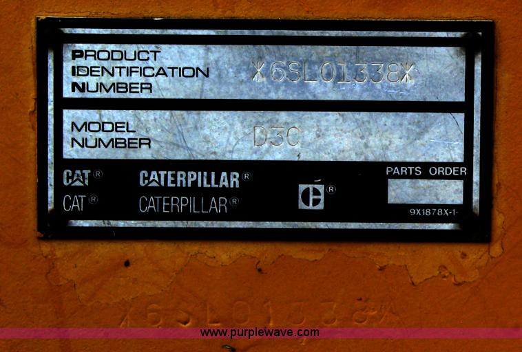 image for item A6602 1995 Caterpillar D3C Series III dozer