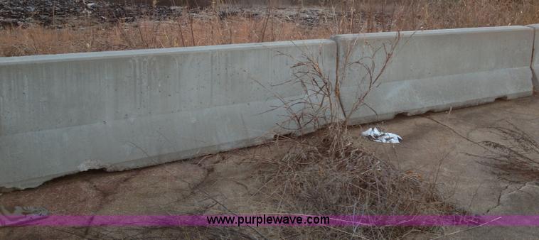 image for item B2143 (14) concrete road barriers