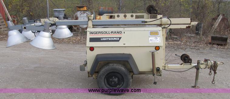 image for item B2554 1998 Ingersoll Rand Lightsource portable light tower