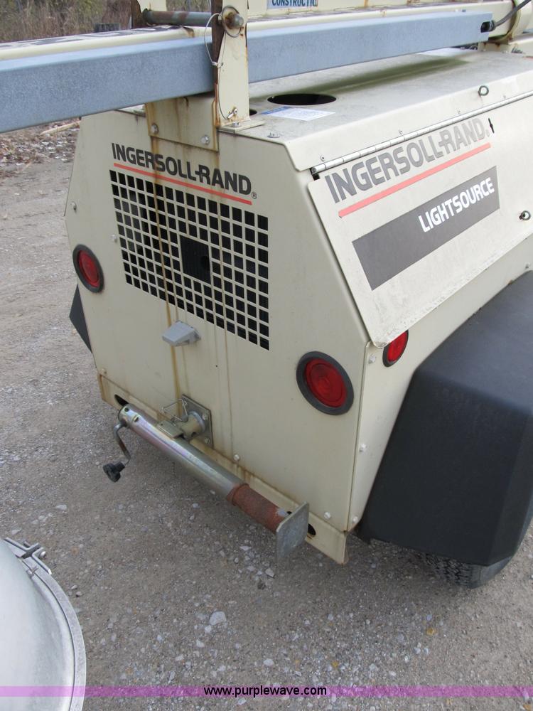 image for item B2554 1998 Ingersoll Rand Lightsource portable light tower