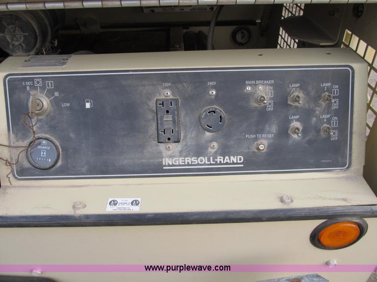 image for item B2554 1998 Ingersoll Rand Lightsource portable light tower