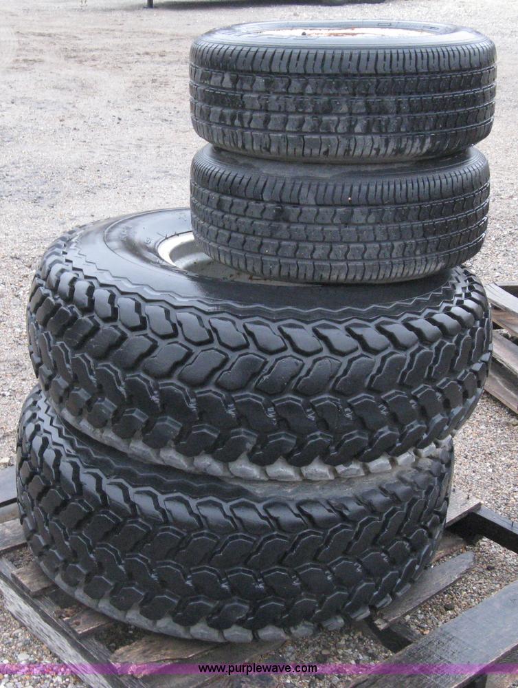image for item B9649 Tractor tires on rims
