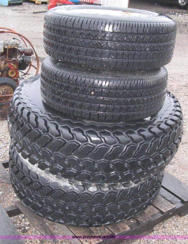 image for item B9649 Tractor tires on rims