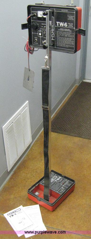 image for item B9653 Fisher m-scope TW-6 pipe and cable locator