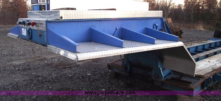 image for item C5793 1977 Talbert 35 ton triple axle lowboy trailer