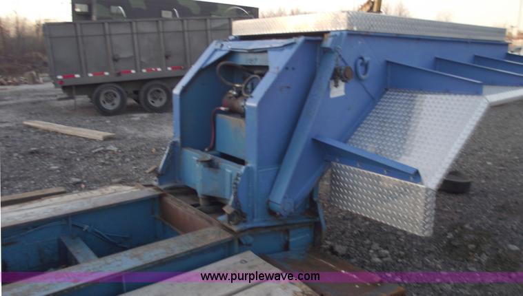 image for item C5793 1977 Talbert 35 ton triple axle lowboy trailer