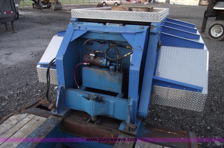 image for item C5793 1977 Talbert 35 ton triple axle lowboy trailer