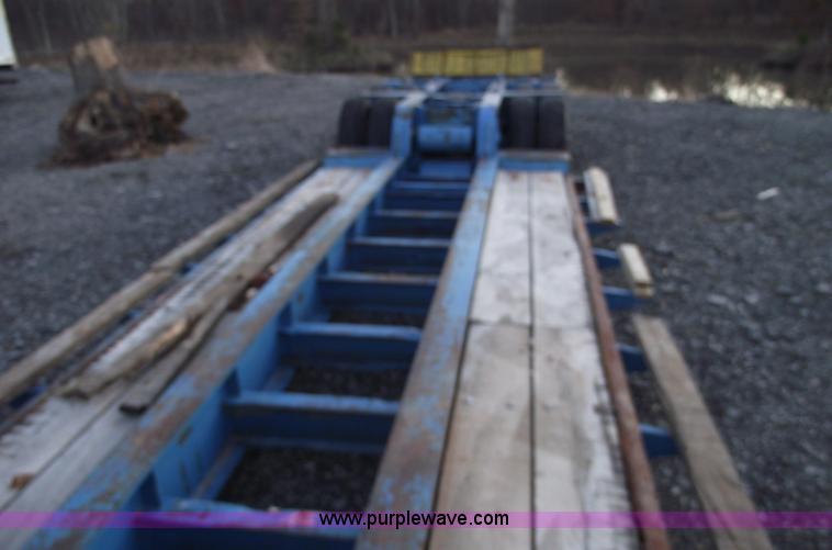 image for item C5793 1977 Talbert 35 ton triple axle lowboy trailer