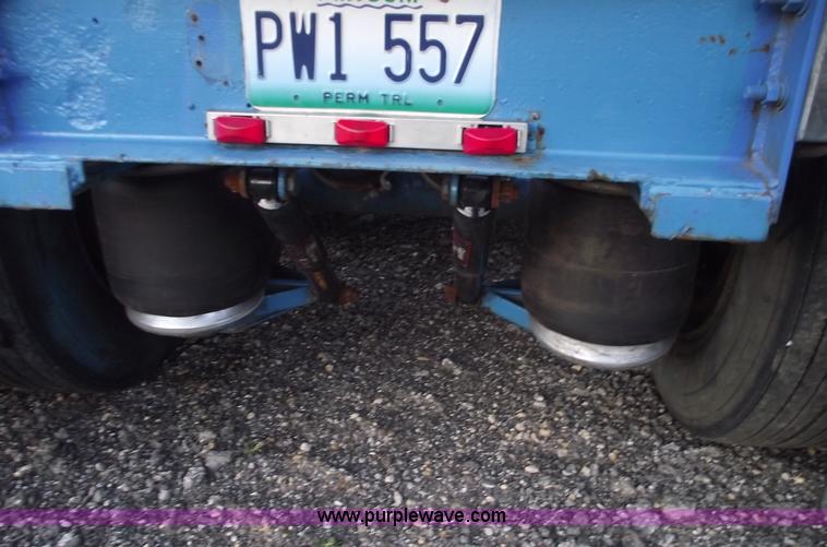 image for item C5793 1977 Talbert 35 ton triple axle lowboy trailer