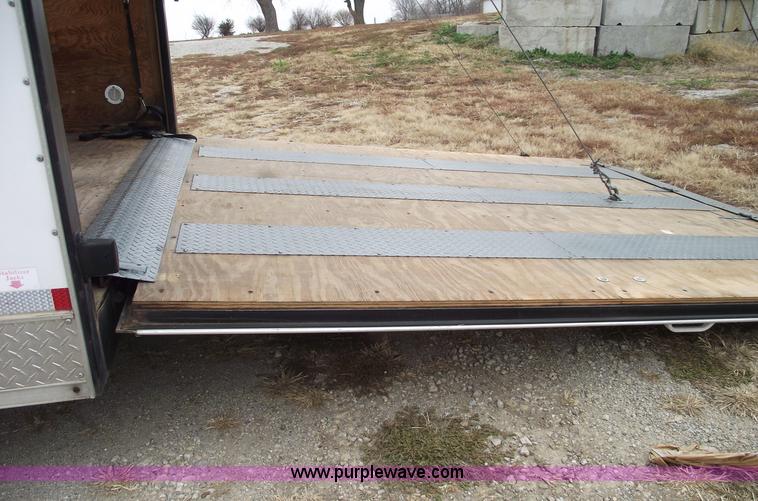 image for item C5822 2005 Interstate 16' enclosed trailer