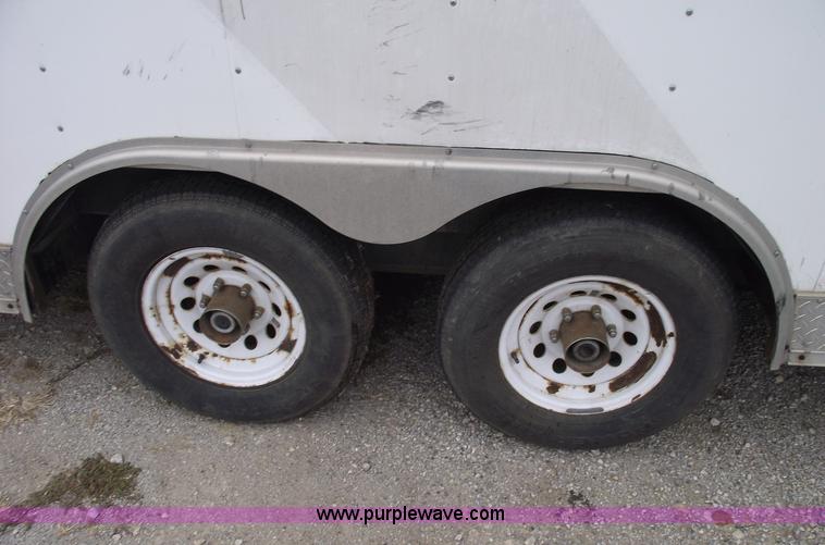 image for item C5822 2005 Interstate 16' enclosed trailer