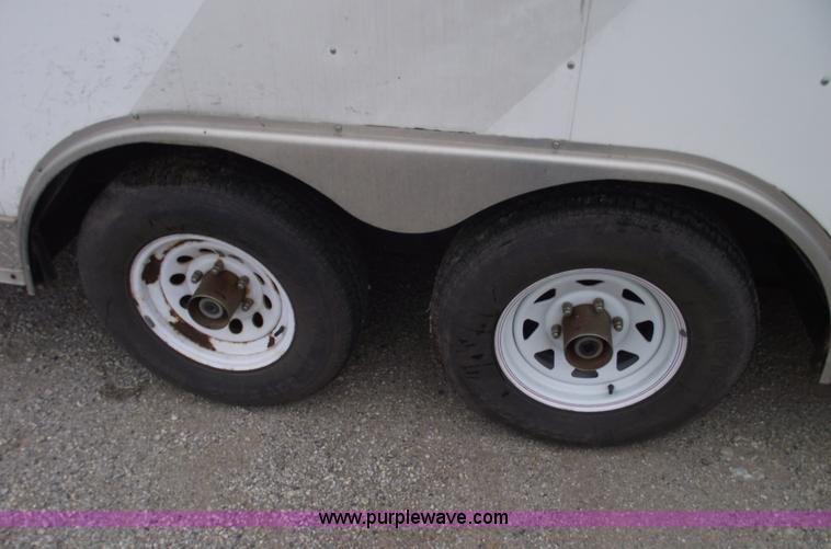 image for item C5822 2005 Interstate 16' enclosed trailer