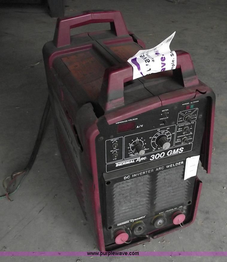 image for item C5827 Thermal Dynamics 300 GMS inverter/arc welder
