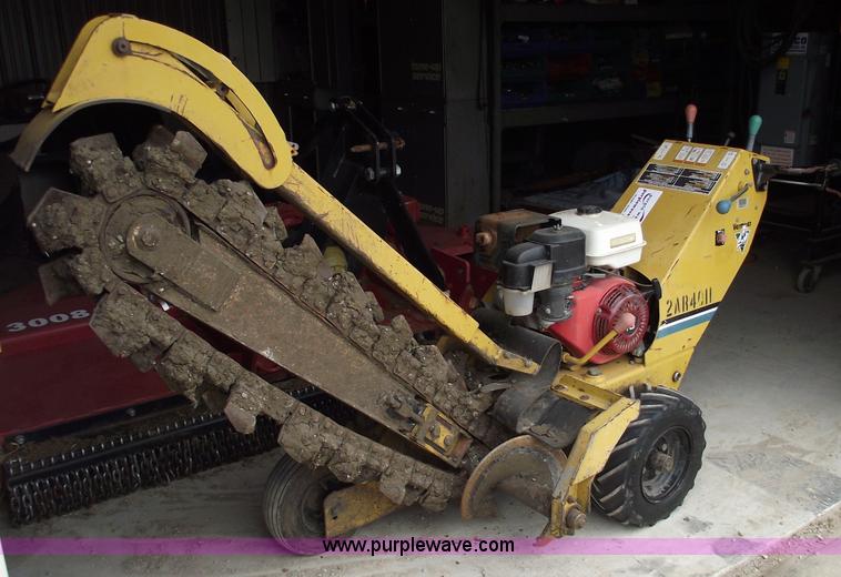 image for item C5918 Vermeer V1315 walk behind trencher