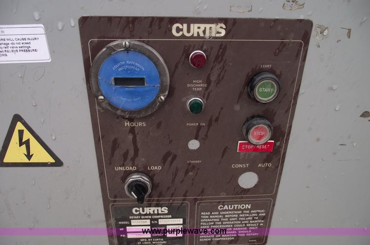 image for item C5951 1999 Curtis R/S 150 air compressor