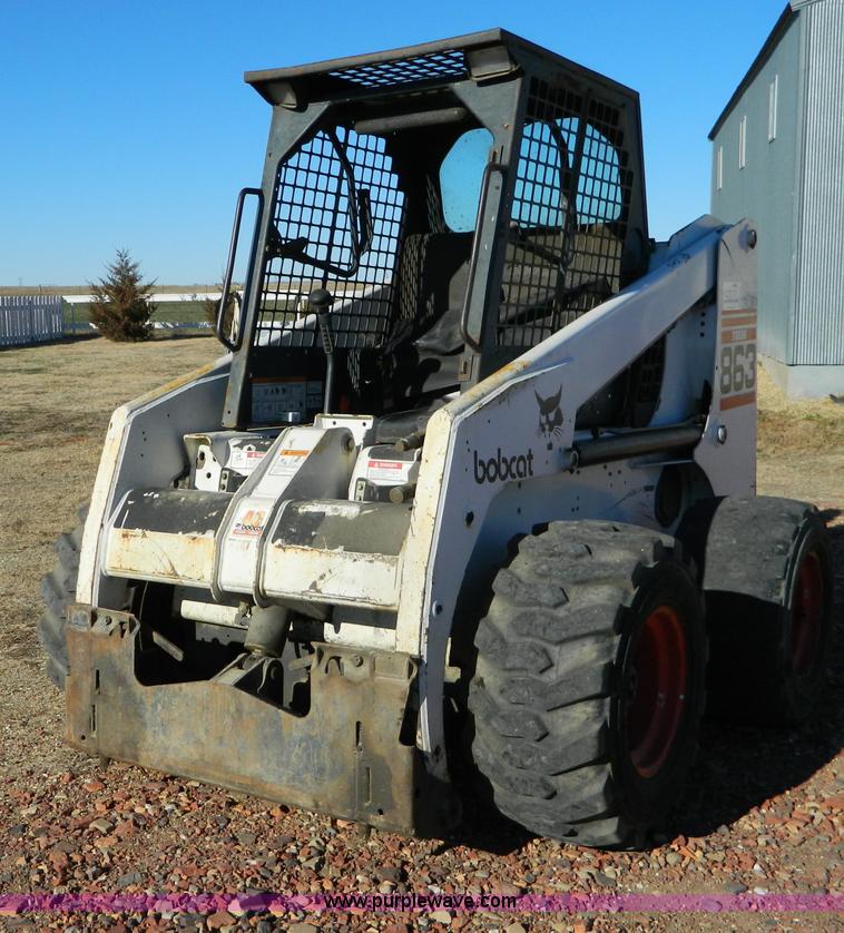 image for item D8644 1998 Bobcat 863 skid steer