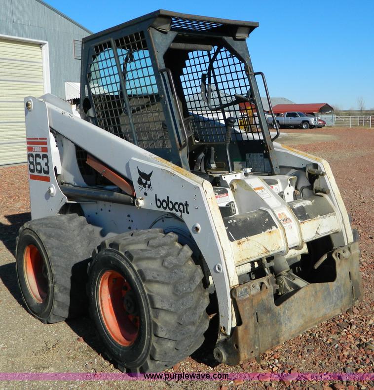 image for item D8644 1998 Bobcat 863 skid steer