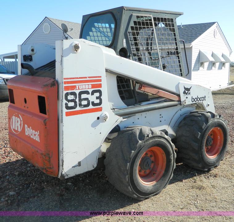 image for item D8644 1998 Bobcat 863 skid steer