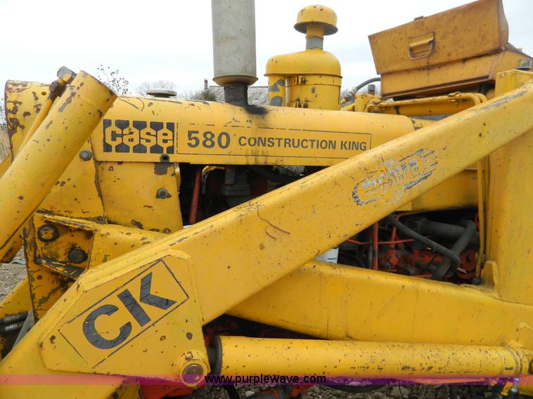 image for item D8651 Case 580 Construction King tractor