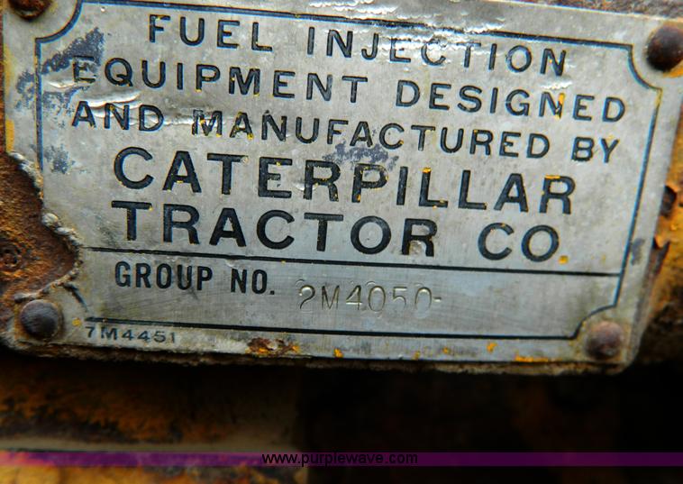 image for item D8666 1964 Caterpillar 12E motor grader