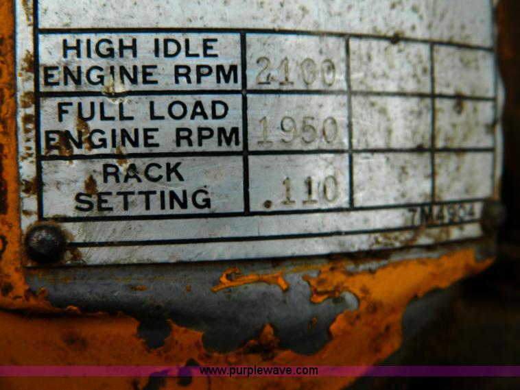 image for item D8666 1964 Caterpillar 12E motor grader