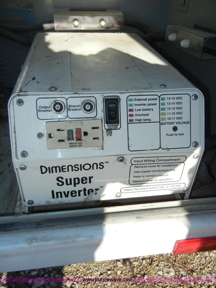 image for item A3381 Knapheide utility bed