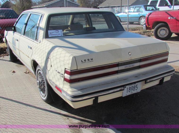 image for item B7020 1987 Buick Century Custom