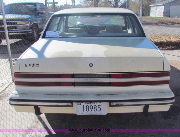 image for item B7020 1987 Buick Century Custom