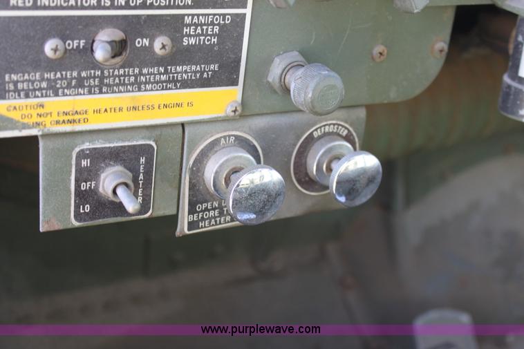 image for item B8725 1974 Kaiser Military truck