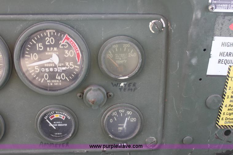 image for item B8725 1974 Kaiser Military truck