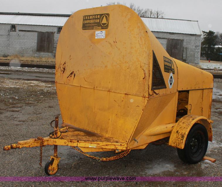 image for item B8770 Champion sewer rodder machine