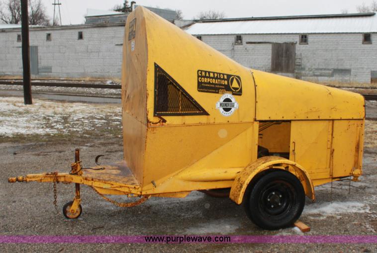 image for item B8770 Champion sewer rodder machine