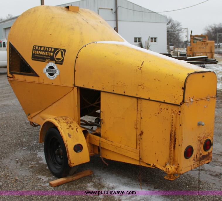 image for item B8770 Champion sewer rodder machine