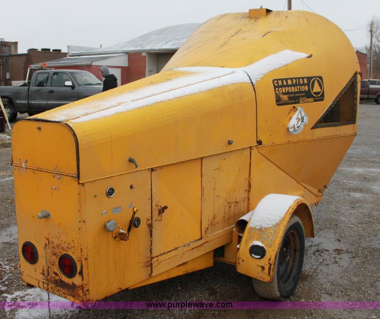 image for item B8770 Champion sewer rodder machine