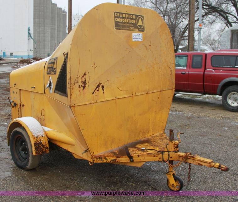 image for item B8770 Champion sewer rodder machine