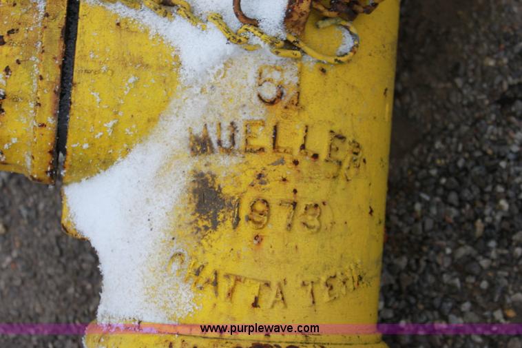 image for item B8771 1973 Muller fire hydrant