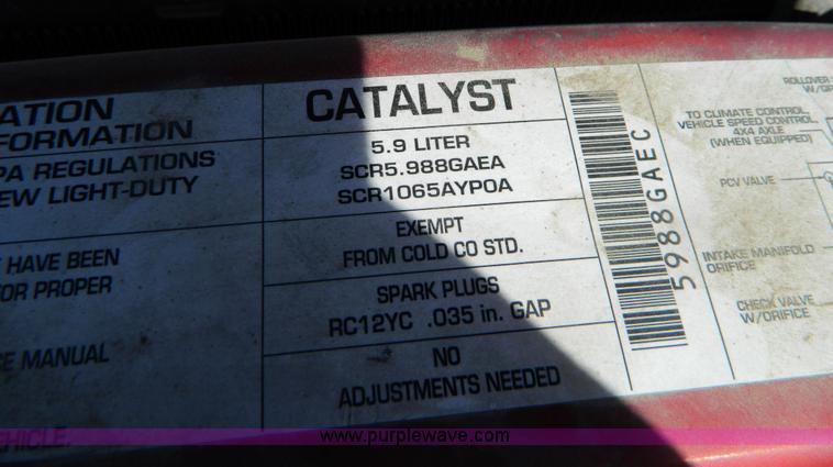 image for item D8678 1995 Dodge Ram 2500 pickup truck