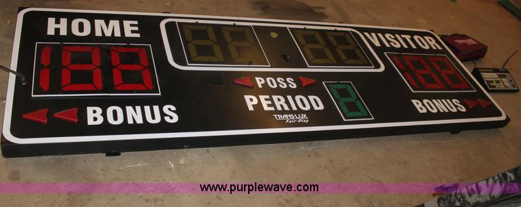 image for item F9951 (3) Trans-LUX Fair Play scoreboards
