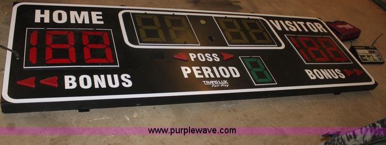 image for item F9951 (3) Trans-LUX Fair Play scoreboards