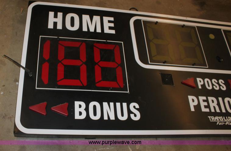 image for item F9951 (3) Trans-LUX Fair Play scoreboards
