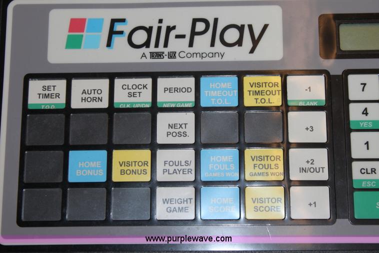 image for item F9951 (3) Trans-LUX Fair Play scoreboards