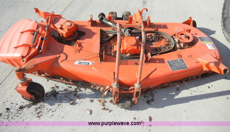 image for item H9172 Kubota B2400 tractor with mower