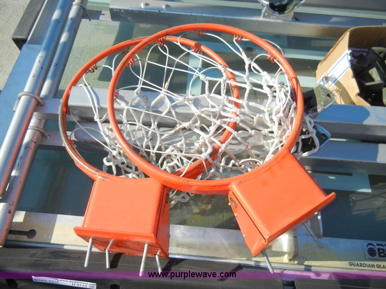 image for item H9173 (2) BPI basketball goal backboards and rims