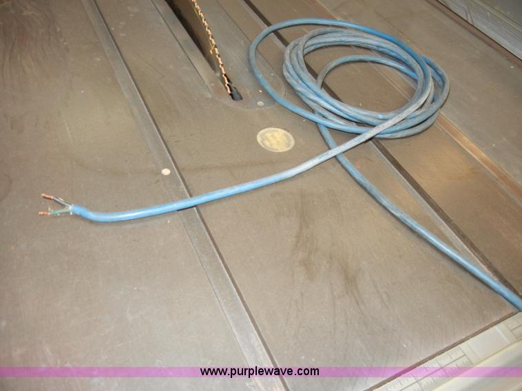 Craftsman XR2424 12" table saw in Bonner Springs, KS Item H9184 sold